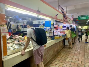 魚　TTDI 市場　マレーシア