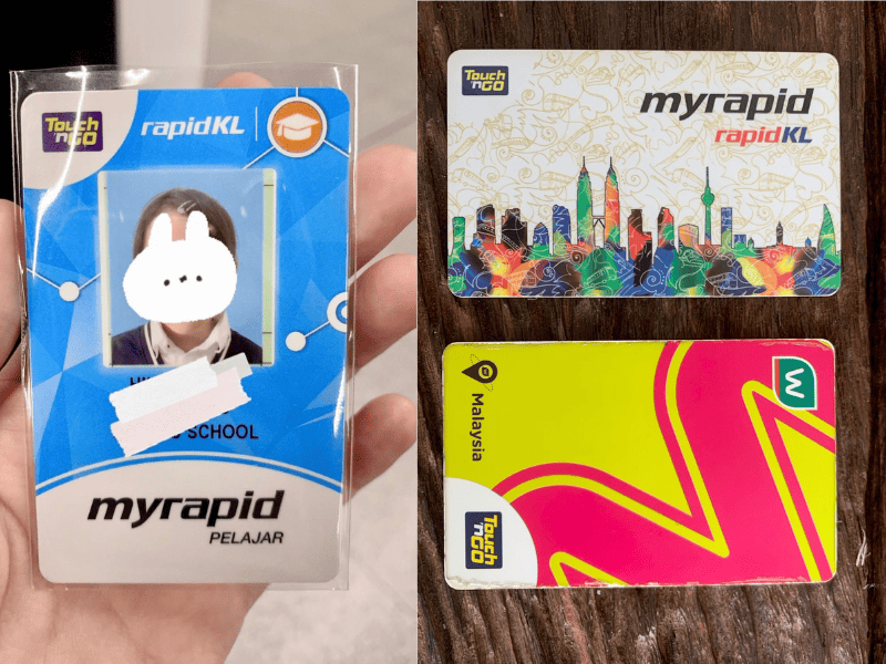 マレーシア　電車　タッチンゴー　カード
