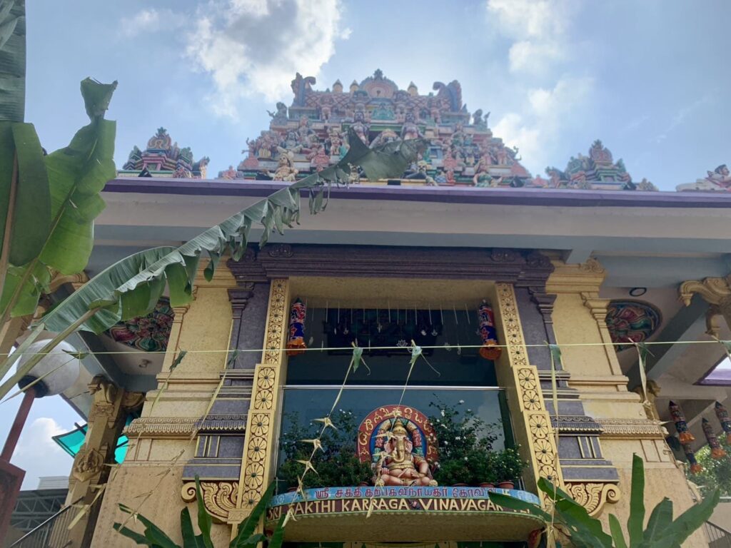 インド街　マレーシア　お寺　ブリックフィールズ