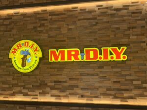 マレーシア　日用品　Mr .DIY